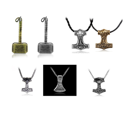 Kette mit thors - thors, hammer
