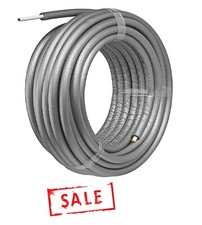 ALPEX  der F50 Rohr  Nachfolger vorgedämmt 9mm + 13mm im Rohrbund  isoliert