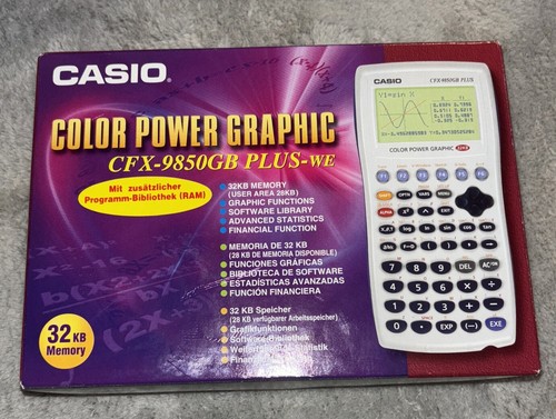 Casio cfx 9850gb plus - cfx-9850gb, plus-we