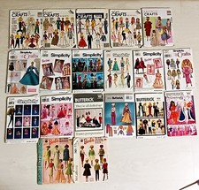 vintage schnittmuster Barbie 