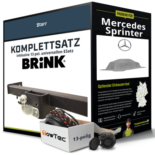 Anhängerkupplung brink starr - anhängerkupplung,