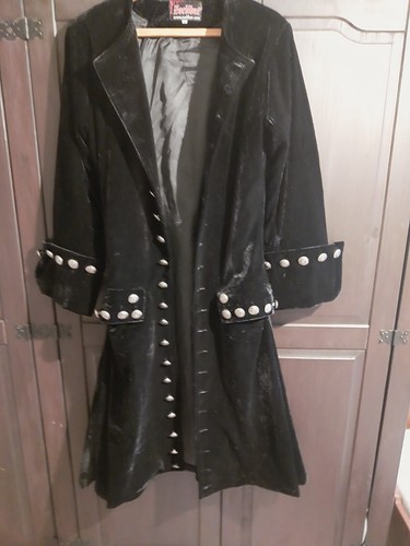 Samt mantel damen neu - samt,