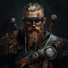 Wandtattoo Aufkleber Wikinger