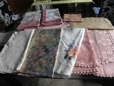 Konvolut von 10 Tischdecken