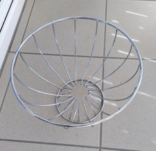 Obstkorb aus Edelstahl, Höhe