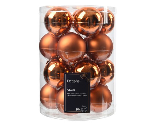 Weihnachtskugeln 6cm glas - weihnachtskugeln,