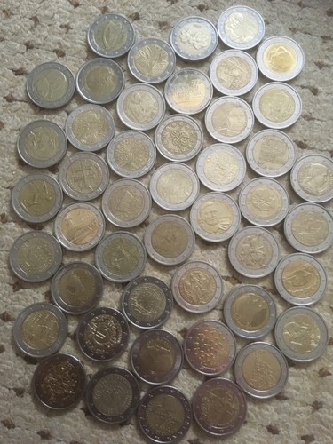 Münzsammlung euro - 2,