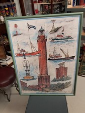 Ole West, Norderney Maritim, signiert, 60 X 80 cm, 363 von 500 Kunstdruck 