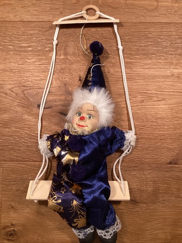 Vintage puppe marionette - puppe,