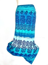 Wickelrock Cacheur Pareo Strand Rock Maritim tropisch türkis blau Wasserfarben