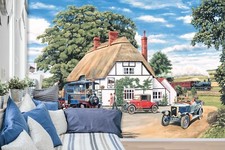  3D Schnittpunkt M19 Tapete Wandbild Selbstklebend Abnehmbare Trevor Mitchell Su