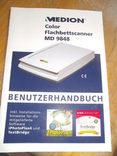 Medion Color Flachbettscanner MD 9848 - Benutzerhandbuch - Werbemittel