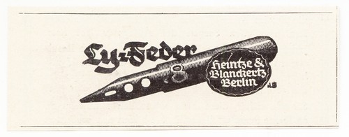 Werbung berlin 1928 heintze - werbung:,