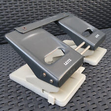 Leitz Doppellocher 5132 Vierfachlocher 70er mit Schiene