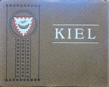 Kiel. Großes Leporello mit 12