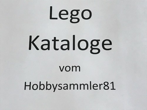 Lego katalog kataloge prospekt - lego,