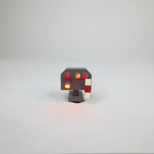 Fritz Nemec Modellbau H0 Licht-Sperrsignal nieder Sh0 Sh1 Metall CH23137