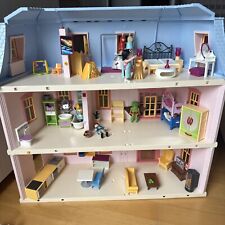 playmobil 5303 Villa  Puppenhaus voll möbliert +Extra Bekleidung/Tieren/ Country