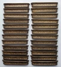 Puppenhaus 24 verzierte Fenster Pelmets Bettkronen Maßstab 1:12