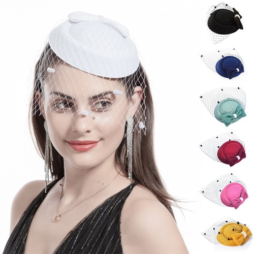 Damen schleier fascinator hut - damen,