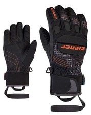Ziener Junior Renn Skihandschuhe LURO AS 5,5 Schwarz Orange 9 134 Kid Race Light