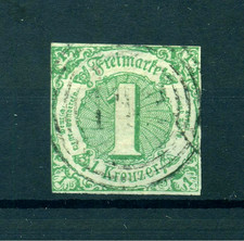 Thurn & Taxis 20 gestempelt