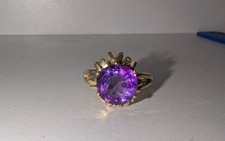 Gold Ring 585 mit Amethyst
