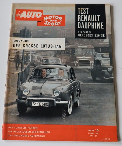 Ams renault dauphine - ams, 10/60