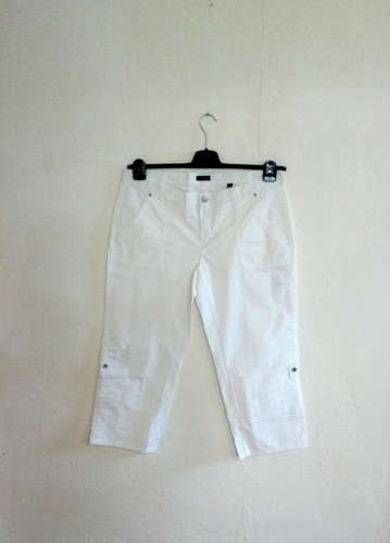 Cargohose 46 weiß - 7/8-, 46,