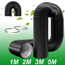 Alu-Flexschlauch Abluftschlauch Lüftungsschlauch 1/2/3/5M Flexibel Ø 4'' 5'' 6''