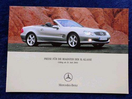 Mercedes benz klasse sl - benz,