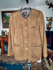 Damen Lederjacke 42 Meindl Ziegenvelour Handarbeit