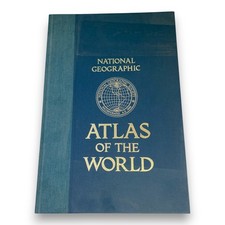 Atlas of the World National Geographic Weltatlas Hardcover Großformat