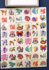 Puzzle in Holzbox "unbespielt"