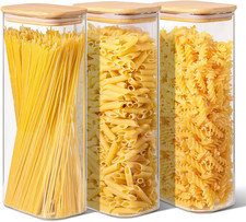 Comsaf 3Er Set Vorratsgläser