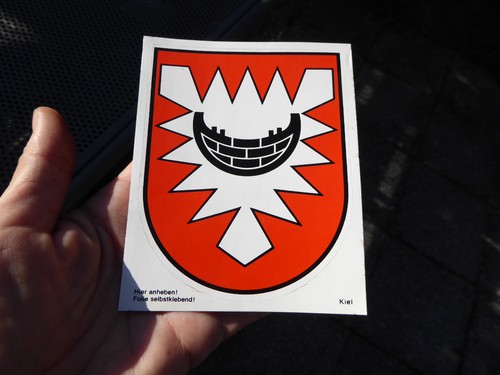 Vintage aufkleber kiel - aufkleber,