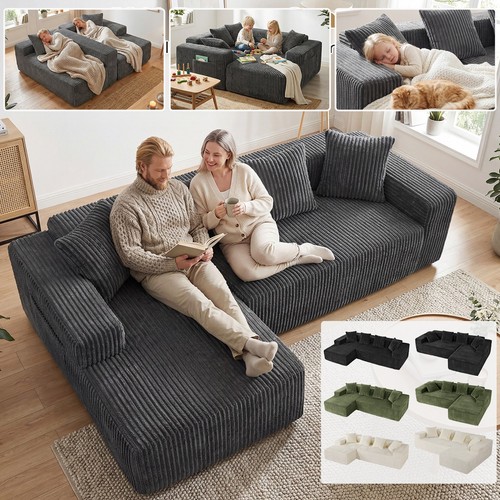 261cm modulares ecksofa mit - 261cm,