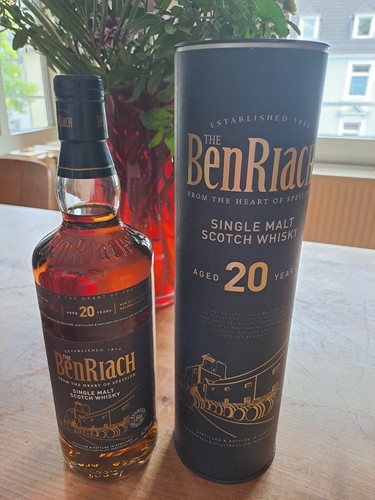 Benriach jahre dark blue - benriach, 20