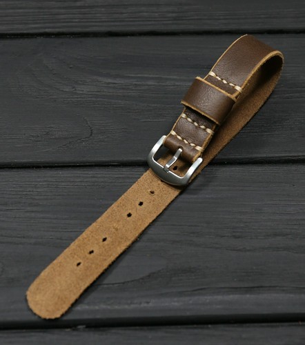 Leder uhrenarmband pflanzlich - uhrenarmband,