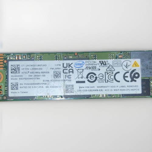 Intel ssd 660p series - intel,