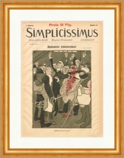 Titelseite der Nummer 52 von 1900 Bruno Paul Schlacht Simplicissimus 0208