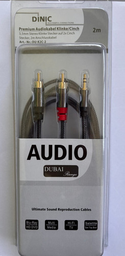 Dinic premium audiokabel - premium,