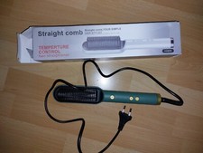 Elektrisch Haarkamm Haarglätter Lockenstab Schnell Heiß Lockenwickler Bürsten ！