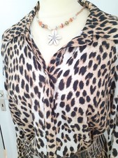 H&M Viskose Leo Maxikleid Gr. M 38/40