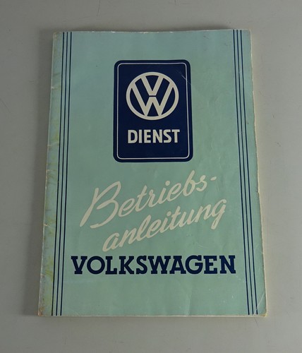 Betriebsanleitung brezel - betriebsanleitung, vw
