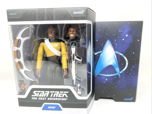 Worf super7 star trek the - super7,