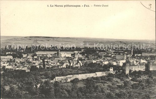 Fes Fez Maroc Pointe Ouest