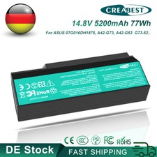 5200mAh G73-52 A42-G73 A42-G53  Akku Für Asus G53S G53SX G73JH G73JW G53JQ G53SV