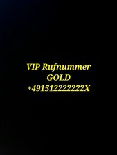 Seltene VIP Mobilenummer Gold