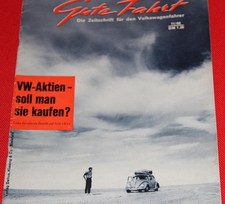  Gute Fahrt 1960 11 VW AKTIE -Suchscheinwerfer Käfer OVALi Brezel Zubehör split 